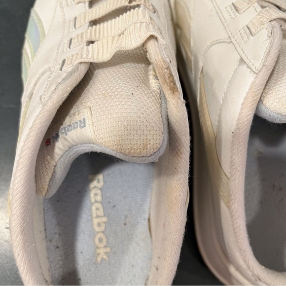 Reebok Y5 W6.5-7 white vegan  slip on sneakers - Picture 8 of 14